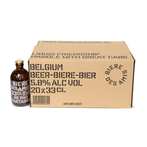 Afbeeldingen van BDA BIÈRE DES AMIS BLONDE 5,8° 20X33CL ONEWAY