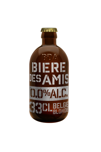 Afbeeldingen van BDA BIÈRE DES AMIS BLONDE 0° 33CL ONEWAY