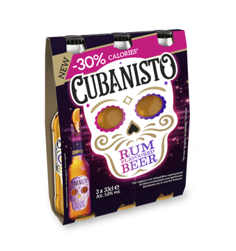 CUBANISTO RUM 3X33CL OneWay  Afbeeldingen van CUBANISTO RUM 3X33CL ONEWAY