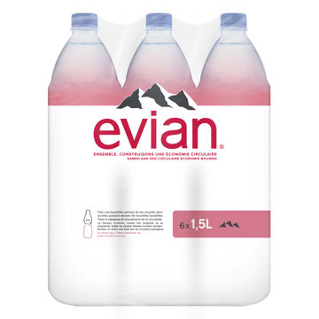 EVIAN 6X1,5L PET Afbeeldingen van EVIAN 6X1,5L PET