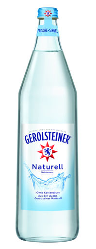 Afbeeldingen van GEROLSTEINER NATURELL GLAS 1L
