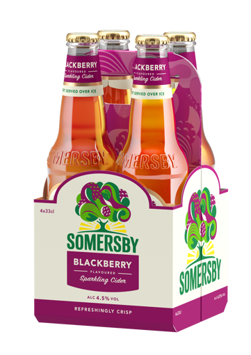 Afbeeldingen van SOMERSBY BLACKBERRY 4X33CL ONEWAY
