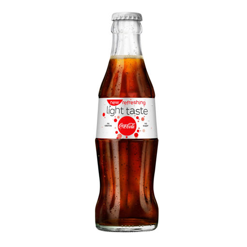 Afbeeldingen van COCA COLA LIGHT 20CL GLAS
