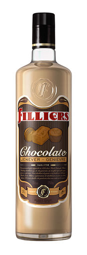 Afbeeldingen van FILLIERS CREAMJENEVER CHOCOLATE 17% 70 CL