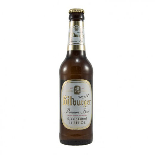 Afbeeldingen van BITBURGER PILS WIT 33 CL FLES
