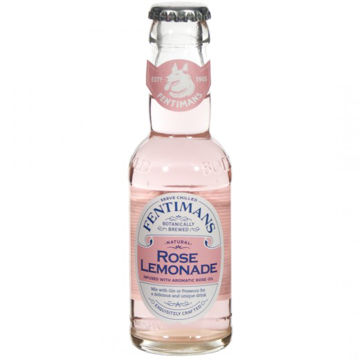FENTIMANS TONIC ROSE LEMONADE 125 ML FLES Afbeeldingen van FENTIMANS TONIC ROSE LEMONADE 125 ML FLES