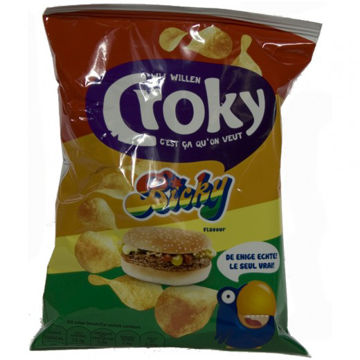 CROKY CHIPS BICKY STUK 40 G Afbeeldingen van CROKY CHIPS BICKY STUK 40 G