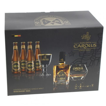 CAROLUS SINGLE MALT DISCOVERY BOX 4x33CL Afbeeldingen van CAROLUS SINGLE MALT DISCOVERY BOX 4x33CL
