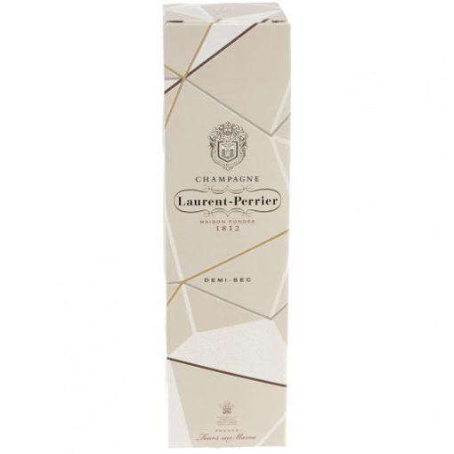 Afbeeldingen van LAURENT PERRIER GIFTBOX DEMI-SEC 75 CL FLES