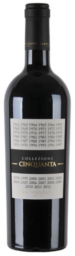 Afbeeldingen van SAN MARZANO, VINO ROSSO D'ITALIA COLLEZIONE CINQUANTA 2018 + 6