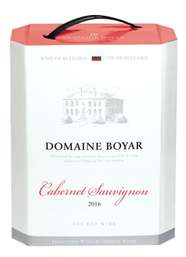 DOMAINE BOYAR CABERNET SAUVIGNON ROOD 3L Afbeeldingen van DOMAINE BOYAR CABERNET SAUVIGNON ROOD BIB 3L