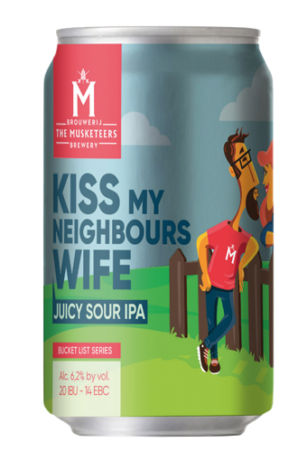 Afbeeldingen van KISS MY NEIGHBOURS WIFE BLIK 33CL