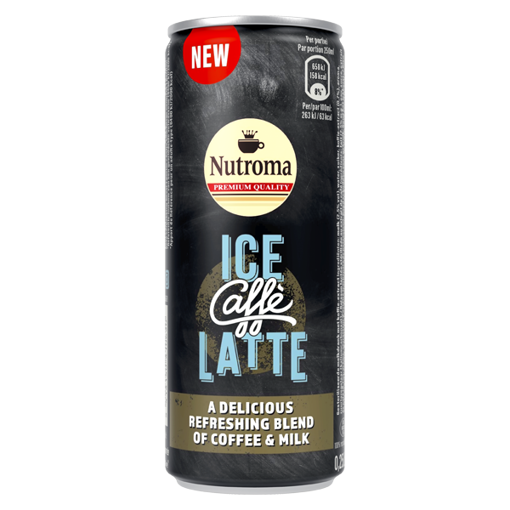 Afbeeldingen van NUTROMA ICE CAFFE LATTE BLIK 12X25CL