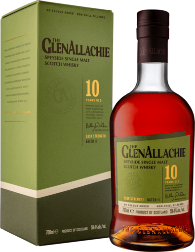 Afbeeldingen van GLENALLACHIE 10Y CASK STRENGHT BATCH 11 59,4° 70CL