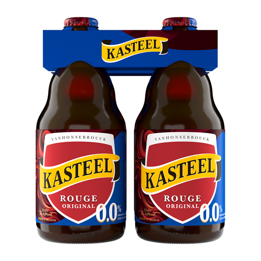 Afbeeldingen van KASTEEL ROUGE 0.0 4X33CL