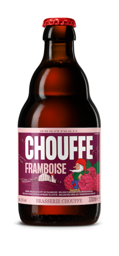 Afbeeldingen van CHOUFFE FRAMBOISE 6x4x33CL