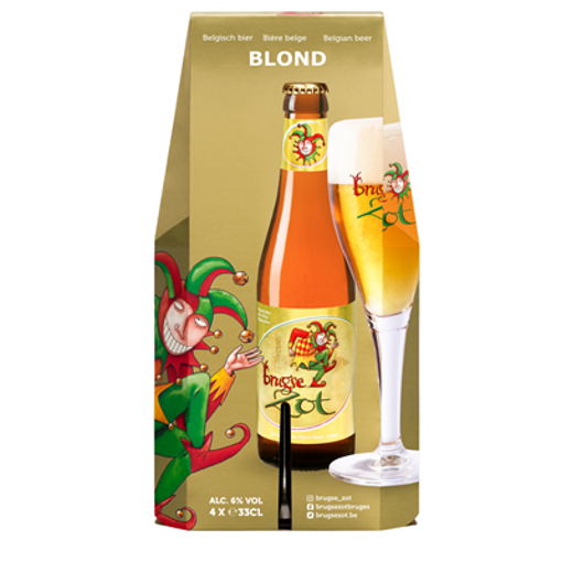 Afbeeldingen van BRUGSE ZOT BLOND 4X33CL