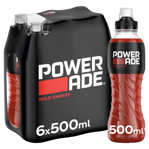 Afbeeldingen van POWERADE WILD CHERRY 6X0.5L
