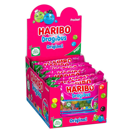 Afbeeldingen van HARIBO DRAGIBUS 18X80GR