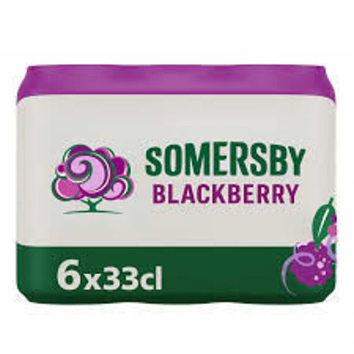 Afbeeldingen van SOMERSBY BLACKBERRY 6X33CL BLIK