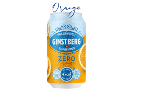 Afbeeldingen van GINSTBERG ORANGE ZERO 33CL