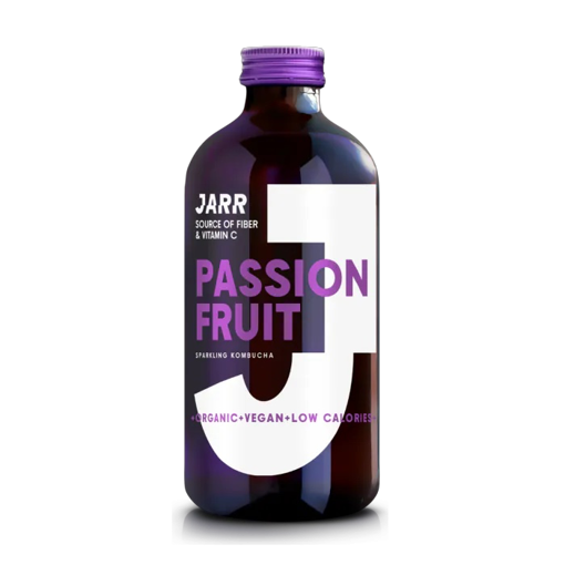 Afbeeldingen van JARR KOMBUCHA PASSION FRUIT 12X33CL