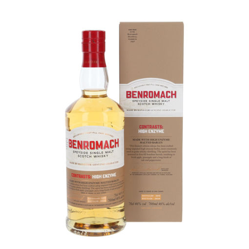 Afbeeldingen van BENROMACH CONTRAST HIGH ENZYME 46° 70CL