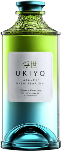 Afbeeldingen van UKIYO JAPANESE NASHI PEAR GIN 40° 70CL