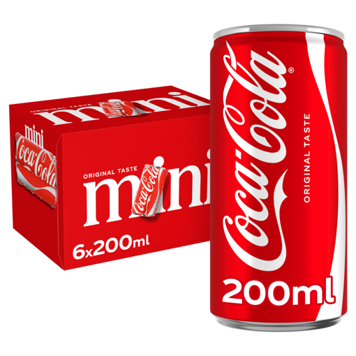 Afbeeldingen van COCA COLA BLIK 6X20CL