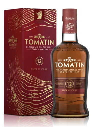 Afbeeldingen van TOMATIN 12Y SHERRY CASK 40° 70CL