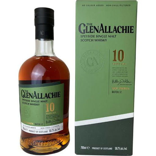 Afbeeldingen van GLENALLACHIE 10Y BATCH 12CASK STRENGHT 59,7° 70CL