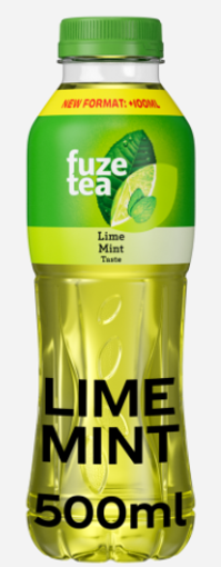Afbeeldingen van FUZE TEA Lime/Mint PET 4X6X50CL