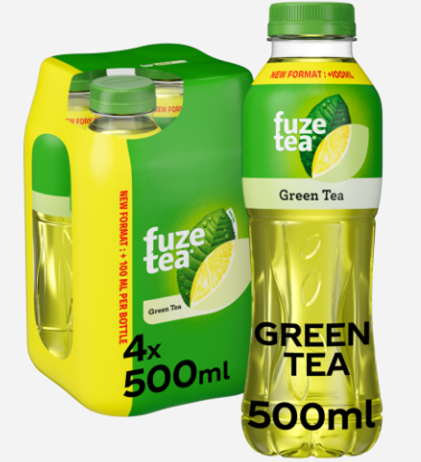 Afbeeldingen van FUZE TEA Lime/Mint PET 4x50CL